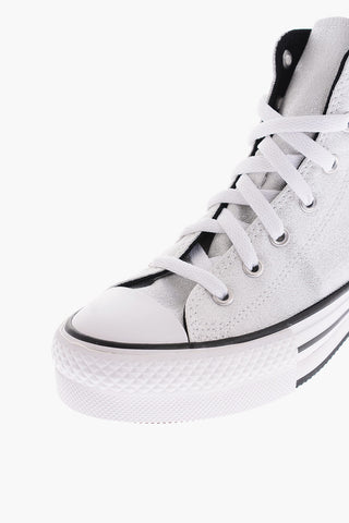 ALL STAR CHUCK TAYLOR Glittered High-Top Sneakers