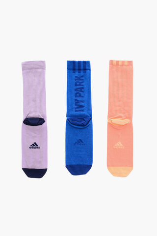 IVY PARK Embroidered Long 3 Pairs Of Socks Set