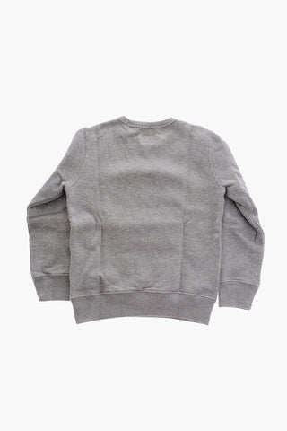 Fleeced Cotton Crew-neck Sweatshirt