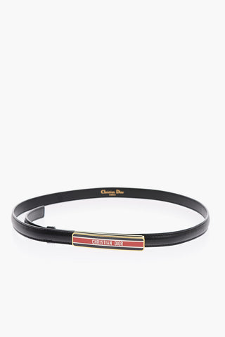 15mm Leather Slim Belt