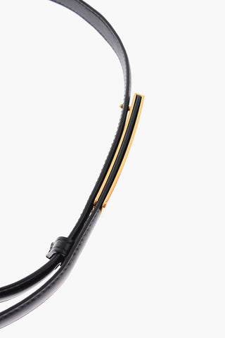 15mm Leather Slim Belt