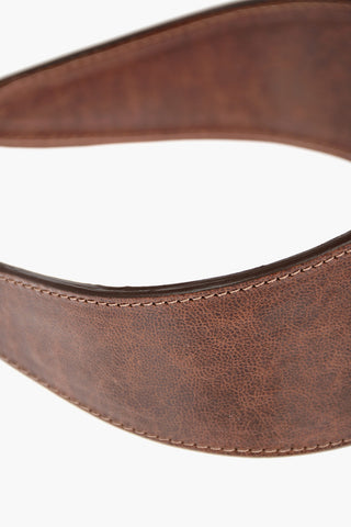 Soft Leather Maxi Hairband