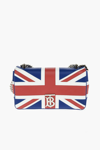 Chain UNION JACK Leather Shoulder Bag