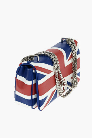 Chain UNION JACK Leather Shoulder Bag