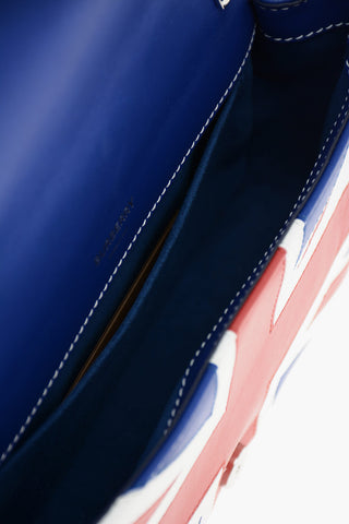 Chain UNION JACK Leather Shoulder Bag