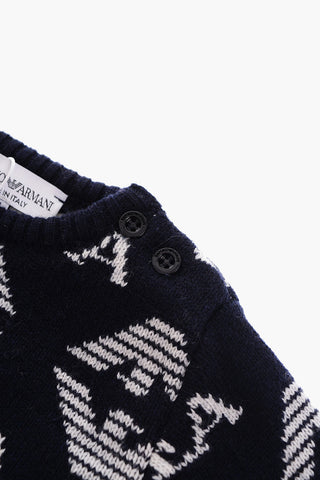 EMPORIO Logo Sweater and Pants Set