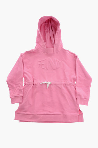 Logo Embossed Oversized Hoodie