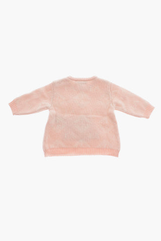 EMPORIO Wool Blend Crew-neck Sweater and Pants Set