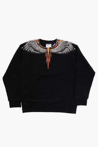Crew-Neck GRIZZLY WINGS Sweatshirt with Print