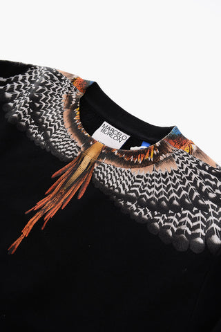 Crew-Neck GRIZZLY WINGS Sweatshirt with Print