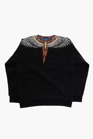 Crew-Neck GRIZZLY WINGS Sweatshirt with Print