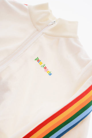 Velour Track Sweatshirt with Side Band
