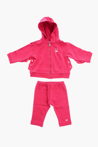 Hooded Sweatshirt and Track Pants Set