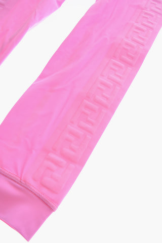 Lycra Leggings with Side Embossed Logo