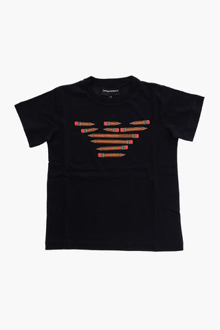 EMPORIO Printed Crew-neck 3 T-shirt Set