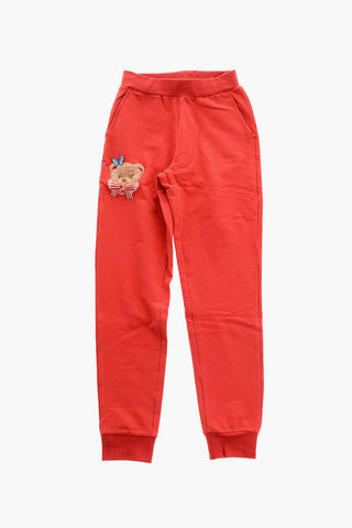 4 Pockets Joggers with Teddy Bear