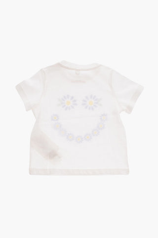 Front Printed Crew-neck DAISY SMILE T-shirt