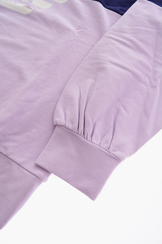 EMPORIO EA CREW Two-Tone Crew-neck Sweatshirt