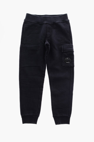 Fleeced Cotton Cargo Joggers