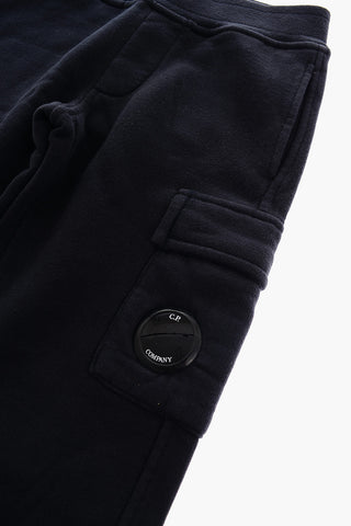 Fleeced Cotton Cargo Joggers