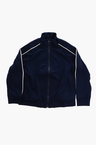Felpa in Tessuto Tecnico con Chiusura Zip