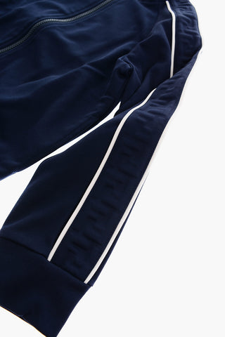 Felpa in Tessuto Tecnico con Chiusura Zip