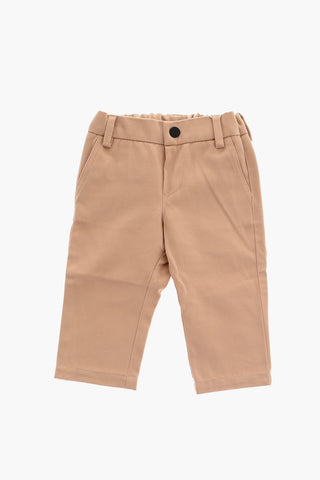 Pantaloni a 4 Tasche con Logo Ricamato