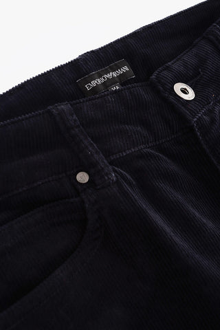 EMPORIO 5 Pockets Corduroy Pants
