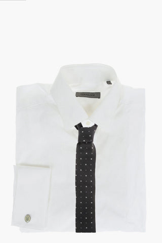 COUTURE Standard Collar Popeline Cotton Shirt