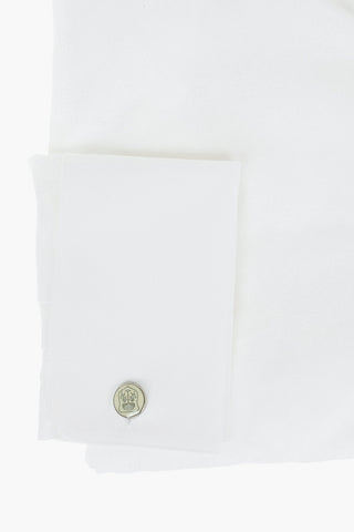 COUTURE Standard Collar Popeline Cotton Shirt