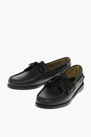 Mocassini Deck in Pelle