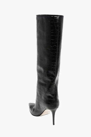 8,5cm Rubberrised Leather Crocodile Effect EVA 90 Boots