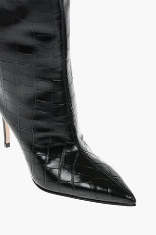 8,5cm Rubberrised Leather Crocodile Effect EVA 90 Boots