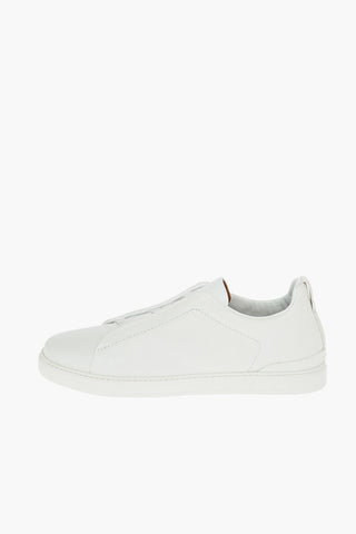 COUTURE Textured Leather TRIPLE STITCH Sneakers