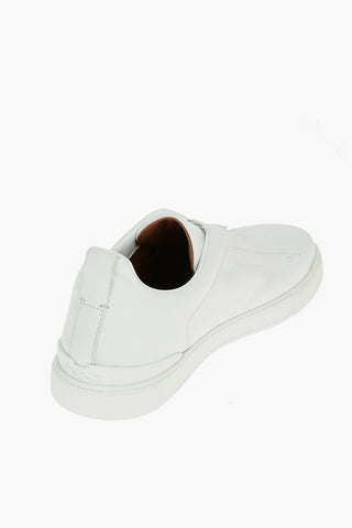 COUTURE Textured Leather TRIPLE STITCH Sneakers