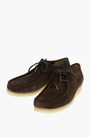 Suede WALLABEE Desert Boots With Rubber Sole