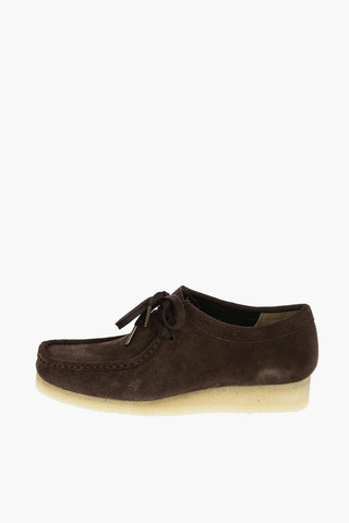 Suede WALLABEE Desert Boots With Rubber Sole