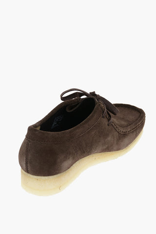 Suede WALLABEE Desert Boots With Rubber Sole