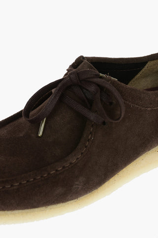 Suede WALLABEE Desert Boots With Rubber Sole