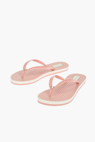 Polka Dots NEW FIJI Flip Flop with Golden Details