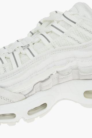 COMME DES GARCONS HOMME PLUS Suede and Fabric AIR MAX 95 Sneakers with Air Bubble Sole