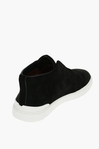 COUTURE Suede Leather TRIPLE STITCH Sneakers