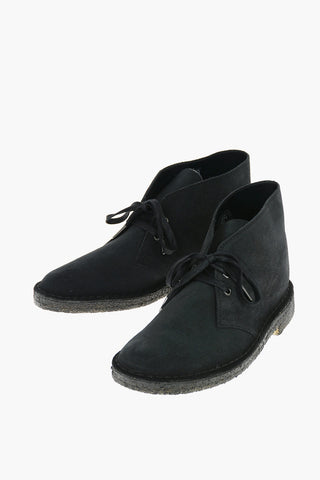 Suede Leather Desert Boots