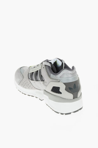 Leather and Fabric ZX 10000 C Sneakers