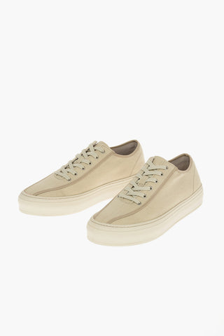 Fabric STEFO Sneakers with Contrasting Finishes