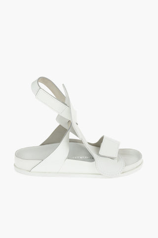 Textured Leather BUKAREST Sandals with Interchangeable Velcro Fastening