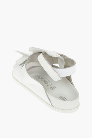 Textured Leather BUKAREST Sandals with Interchangeable Velcro Fastening