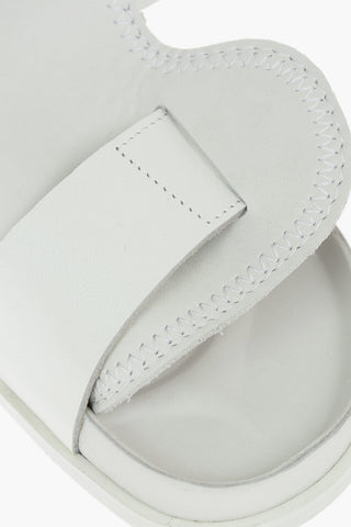 Textured Leather BUKAREST Sandals with Interchangeable Velcro Fastening