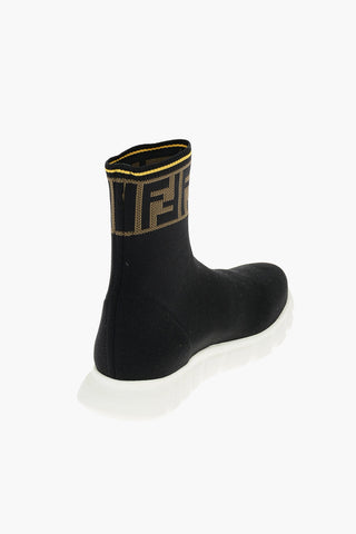 Socks Sneakers with Monogram Details