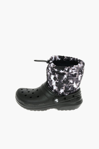 Acid Wash Effect Padded Crocs